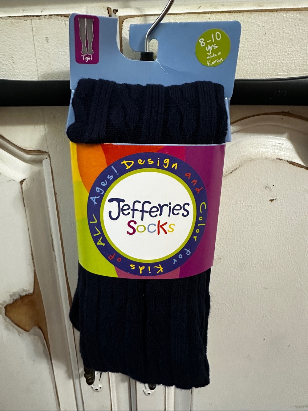 Jefferies Socks Navy Ribbed Casual Socks